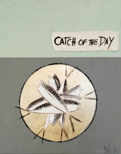 Catch of the day 80 x 100cm